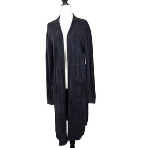 Knix long  fuzzy cardigan/ coat